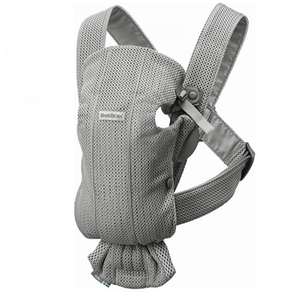Εικόνα της Μάρσιπος BabyBjorn Mini 3D Mesh Grey