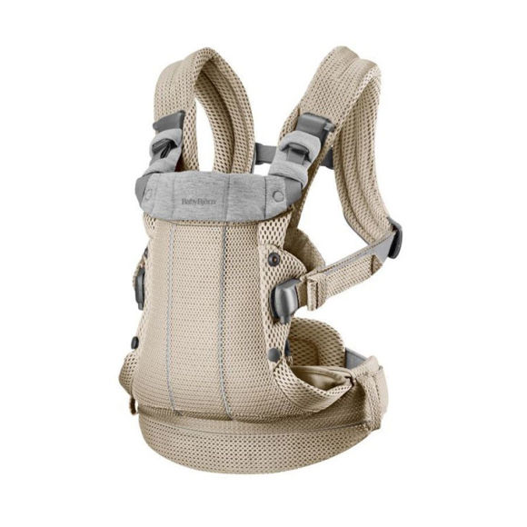 Εικόνα της BabyBjorn Μάρσιπος Harmony Mesh Grey Beige