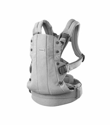 Εικόνα της BabyBjorn Μάρσιπος Harmony Woven, Light Grey Melanze