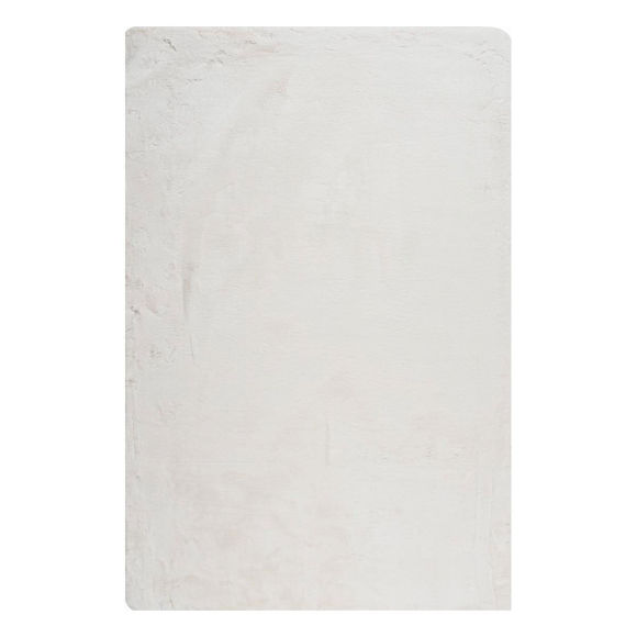 Εικόνα της Γούνινο Χαλί (190x275) Polcarpet Rabbit Fur Foam White