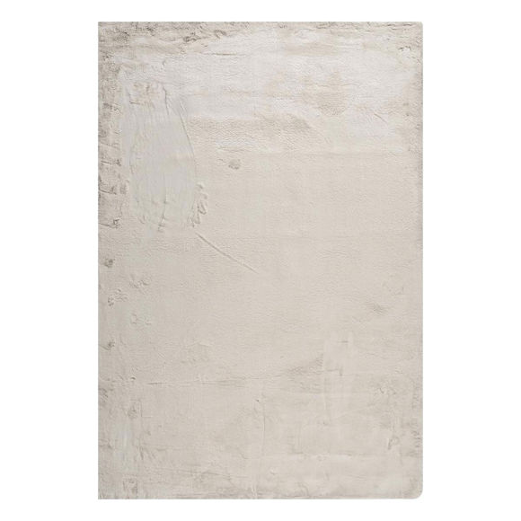 Εικόνα της Γούνινο Χαλί (165x230) Polcarpet Rabbit Fur Foam Ivory