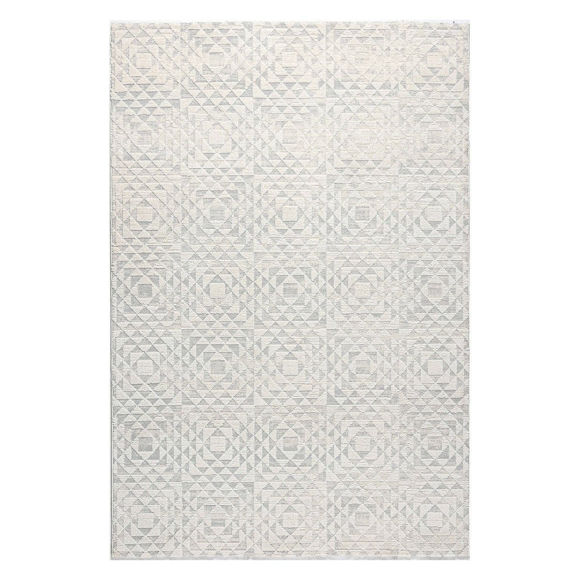 Εικόνα της Σετ Χαλιά Κρεβατοκάμαρας Vera 265 Ivory/Grey