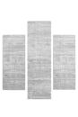 Εικόνα της Σετ Χαλιά Κρεβατοκάμαρας Monaco Moma NP436 Grey
