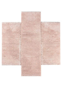 Εικόνα της Σετ Χαλιά Κρεβατοκάμαρας Puffy Shaggy 1001 Pink