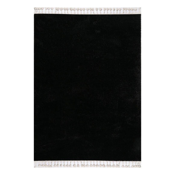 Εικόνα της ΧΑΛΙ SILKY SHAGGY 583 BLACK 160x230