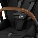 Εικόνα της Cybex Priam Βρεφικό Καρότσι Sepia Black | black Με Σκελετό Chrome Brown | chrome