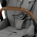 Εικόνα της Cybex Priam Βρεφικό Καρότσι Mirage Grey | dark grey Με Σκελετό Chrome Brown | chrome
