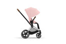 Εικόνα της Cybex Priam Βρεφικό Καρότσι Peach Pink | light pink Με Σκελετό Chrome Brown | chrome