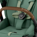 Εικόνα της Cybex Priam Βρεφικό Καρότσι Leaf Green | dark green Με Σκελετό Chrome Brown | chrome