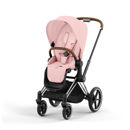 Εικόνα της Cybex Priam Βρεφικό Καρότσι Peach Pink | light pink Με Σκελετό Chrome Brown | chrome