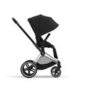 Εικόνα της Cybex Priam Βρεφικό Καρότσι Sepia Black | black Με Σκελετό Chrome Black | chrome