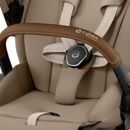 Εικόνα της Cybex Priam Βρεφικό Καρότσι Cozy Beige | beige Με Σκελετό Chrome Brown | chrome