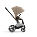 Εικόνα της Cybex Priam Βρεφικό Καρότσι Cozy Beige | beige Με Σκελετό Chrome Black | chrome