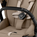 Εικόνα της Cybex Priam Βρεφικό Καρότσι Cozy Beige | beige Με Σκελετό Chrome Black | chrome
