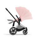 Εικόνα της Cybex Priam Βρεφικό Καρότσι Peach Pink | light pink Με Σκελετό Chrome Black | chrome