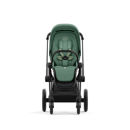 Εικόνα της Cybex Priam Βρεφικό Καρότσι Leaf Green | dark green Με Σκελετό Matt Black | black