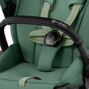Εικόνα της Cybex Priam Βρεφικό Καρότσι Leaf Green | dark green Με Σκελετό Matt Black | black