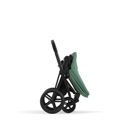 Εικόνα της Cybex Priam Βρεφικό Καρότσι Leaf Green | dark green Με Σκελετό Matt Black | black