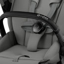 Εικόνα της Cybex Priam Βρεφικό Καρότσι Mirage Grey | dark grey Με Σκελετό Matt Black | black