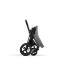 Εικόνα της Cybex Priam Βρεφικό Καρότσι Mirage Grey | dark grey Με Σκελετό Matt Black | black