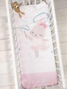 Εικόνα της Σετ Σεντόνια Λίκνου - Ballet Bunny	 70x110