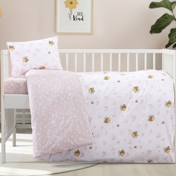 Εικόνα της Σετ Σεντόνια Κούνιας Kocoon Bee Love