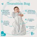 Εικόνα της Υπνόσακος LoveToDream – Swaddle up – Transition bag Original 1.0tog – Olive Animal Limited Edition – 6-8.5kg – Medium