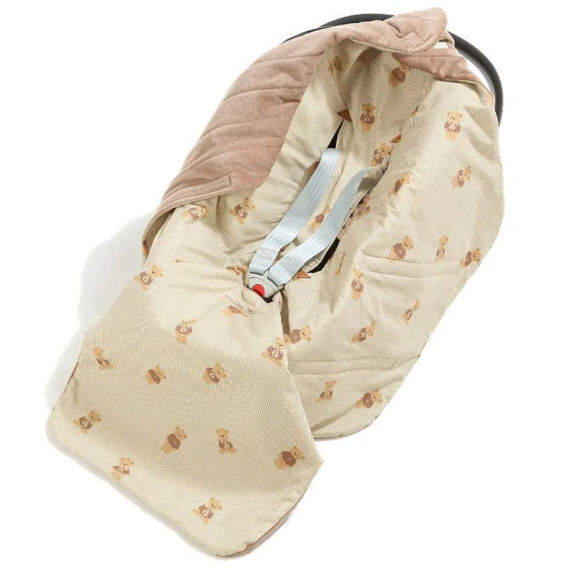 Εικόνα της Κουβέρτα Car Seat Baby Bear Multi La Millou