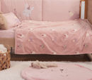 Εικόνα της ΒΡΕΦΙΚΗ ΚΟΥΒΕΡΤΑ FLEECE ΑΓΚΑΛΙΑΣ SPECIAL PARTY PINK 75X110