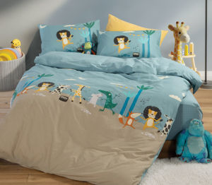 Εικόνα της ΠΑΙΔΙΚΗ ΣΕΤ ΠΑΠΛΩΜΑΤΟΘΗΚΗ ΜΟΝΗ WILD DANCE 160Χ240