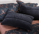 Εικόνα της ΜΑΞΙΛΑΡΟΘΗΚΕΣ ΣΕΤ 2 ΤΕΜΑΧΙΩΝ VANIA BLUE/BLACK 52X72