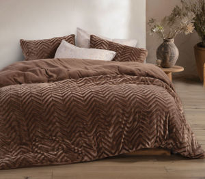 Εικόνα της ΣΕΤ ΠΑΠΛΩΜΑΤΟΘΗΚΗ ΥΠΕΡΔΙΠΛΗ CARMEN MOCCA 240X220