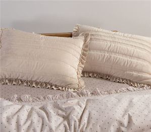 Εικόνα της ΜΑΞΙΛΑΡΟΘΗΚΕΣ SIRION ΣΕΤ 2 ΤΜΧ ECRU 52Χ72