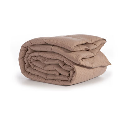 Εικόνα της ΠΑΠΛΩΜΑ MONO COLORFULL TAUPE 160X220