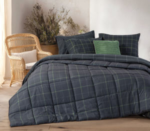 Εικόνα της ΠΑΠΛΩΜΑ ΥΠΕΡΔΙΠΛΟ NAIBERG DENIM 240X220