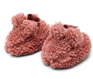 Εικόνα της Βρεφικά μποτάκια αγκαλιάς teddy Pink Blush 3-9 Μηνών