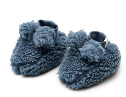 Εικόνα της Βρεφικά μποτάκια αγκαλιάς teddy Stone Blue 3-6 Μηνών