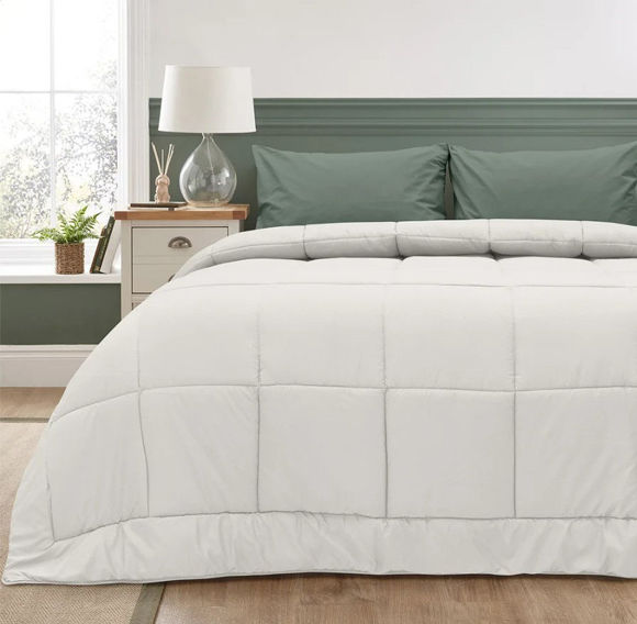 Εικόνα της LINO ΠΑΠΛΩΜΑ COLCHA WHITE 160X220