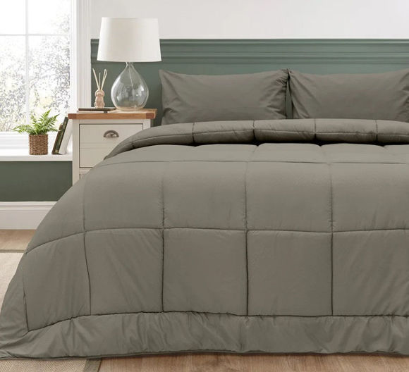 Εικόνα της LINO ΠΑΠΛΩΜΑ COLCHA GREY 220X240