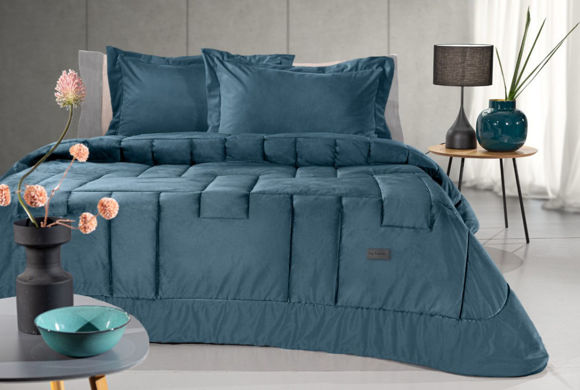 Εικόνα της Πάπλωμα Scarlett Blue Saphire 220x240 Guy Laroche