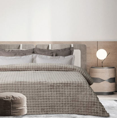 Εικόνα της DAS HOME ΚΟΥΒΕΡΤΑ BUBBLE FLEECE 160Χ220 1370