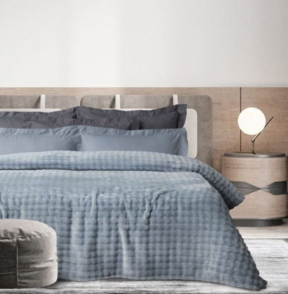 Εικόνα της DAS HOME ΚΟΥΒΕΡΤΑ BUBBLE FLEECE 160Χ220 1371