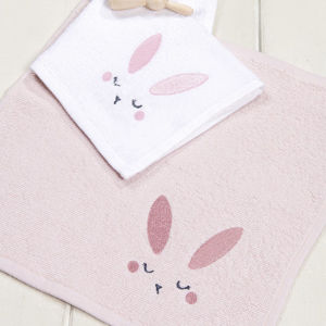 Εικόνα της Σετ Λαβέτες Ώμου (2τμχ) Nima Baby Sweet Bunny