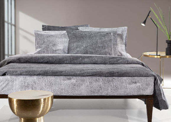 Εικόνα της Σετ 3τμχ Παπλωματοθήκη Safari Anthracite Guy Laroche