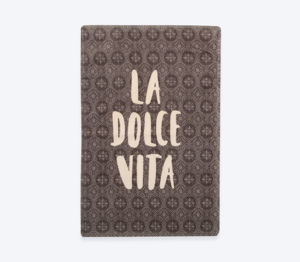 Εικόνα της ΠΟΤΗΡΟΠΑΝΟ ΒΕΛΟΥΤΕ LA DOLCE VITA 40Χ60 GREY