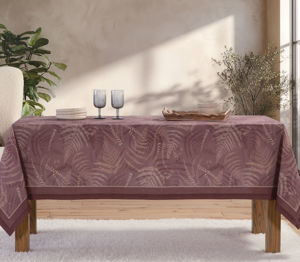 Εικόνα της ΤΡΑΠΕΖΟΜΑΝΤΗΛΟ FERN 140X140 BORDO