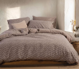 Εικόνα της ΣΕΤ ΣΕΝΤΟΝΙΑ ΦΑΝΕΛΕΝΙΑ KING SIZE OTRANDO MOCCA 270X260