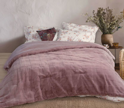 Εμφάνιση  λεπτομερειών ΚΟΥΒΕΡΤΟΠΑΠΛΩΜΑ ΥΠΕΡΔΙΠΛΟ WANE MAUVE 240Χ220 Εικόνα της ΚΟΥΒΕΡΤΟΠΑΠΛΩΜΑ ΥΠΕΡΔΙΠΛΟ WANE MAUVE 240Χ220