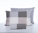 Εικόνα της ΣΕΤ ΠΑΠΛΩΜΑΤΟΘΗΚΗ ΒΑΜΒΑΚΕΡΗ ΜΟΝΗ CASUAL CHECK GREY 170Χ240