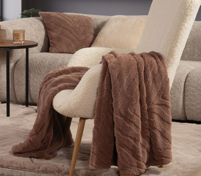 Εικόνα της ΡΙΧΤΑΡΙ ΠΟΛΥΘΡΟΝΑΣ BERIEN BROWN 130X180